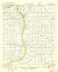 Milton Louisiana Historical topographic map, 1:31680 scale, 7.5 X 7.5 Minute, Year 1946