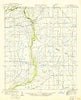 Milton Louisiana Historical topographic map, 1:31680 scale, 7.5 X 7.5 Minute, Year 1946