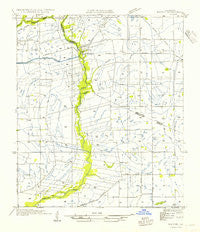 Milton Louisiana Historical topographic map, 1:31680 scale, 7.5 X 7.5 Minute, Year 1954