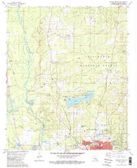 Minden North Louisiana Historical topographic map, 1:24000 scale, 7.5 X 7.5 Minute, Year 1981