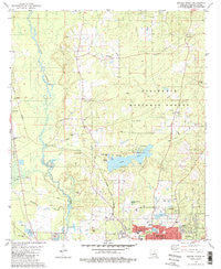 Minden North Louisiana Historical topographic map, 1:24000 scale, 7.5 X 7.5 Minute, Year 1981