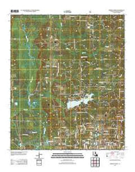 Minden North Louisiana Historical topographic map, 1:24000 scale, 7.5 X 7.5 Minute, Year 2012