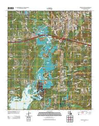 Minden South Louisiana Historical topographic map, 1:24000 scale, 7.5 X 7.5 Minute, Year 2012