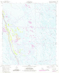 Mink Bayou Louisiana Historical topographic map, 1:24000 scale, 7.5 X 7.5 Minute, Year 1957