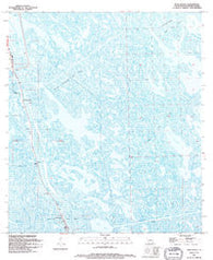 Mink Bayou Louisiana Historical topographic map, 1:24000 scale, 7.5 X 7.5 Minute, Year 1994