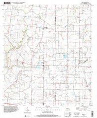 Mire Louisiana Historical topographic map, 1:24000 scale, 7.5 X 7.5 Minute, Year 1998