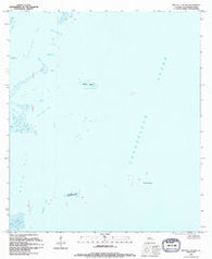 Mitchell Island Louisiana Historical topographic map, 1:24000 scale, 7.5 X 7.5 Minute, Year 1994