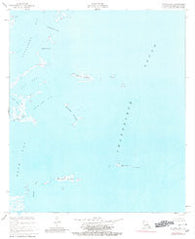 Mitchell Key Louisiana Historical topographic map, 1:24000 scale, 7.5 X 7.5 Minute, Year 1955