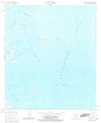 Mitchell Key Louisiana Historical topographic map, 1:24000 scale, 7.5 X 7.5 Minute, Year 1955