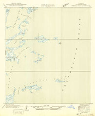 Mitchell Keys Louisiana Historical topographic map, 1:31680 scale, 7.5 X 7.5 Minute, Year 1935