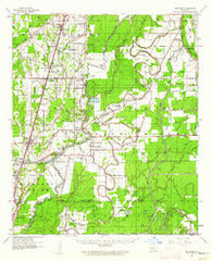Mitchiner Louisiana Historical topographic map, 1:62500 scale, 15 X 15 Minute, Year 1959