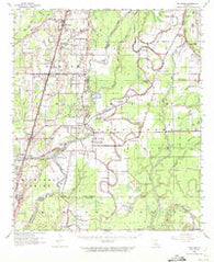Mitchiner Louisiana Historical topographic map, 1:62500 scale, 15 X 15 Minute, Year 1959