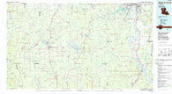 Monroe South Louisiana Historical topographic map, 1:100000 scale, 30 X 60 Minute, Year 1985