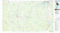 Monroe South Louisiana Historical topographic map, 1:100000 scale, 30 X 60 Minute, Year 1985