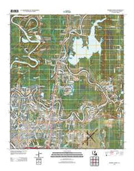 Monroe North Louisiana Historical topographic map, 1:24000 scale, 7.5 X 7.5 Minute, Year 2012
