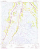 Montegut Louisiana Historical topographic map, 1:24000 scale, 7.5 X 7.5 Minute, Year 1963