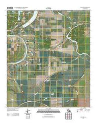 Monterey Louisiana Historical topographic map, 1:24000 scale, 7.5 X 7.5 Minute, Year 2012