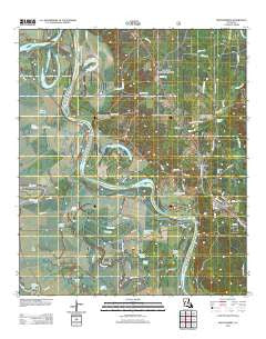 Montgomery Louisiana Historical topographic map, 1:24000 scale, 7.5 X 7.5 Minute, Year 2012
