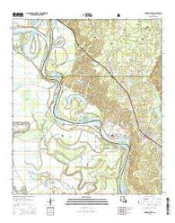 Montgomery Louisiana Current topographic map, 1:24000 scale, 7.5 X 7.5 Minute, Year 2015