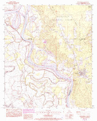 Montgomery Louisiana Historical topographic map, 1:24000 scale, 7.5 X 7.5 Minute, Year 1983