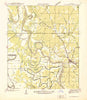 Montgomery Louisiana Historical topographic map, 1:62500 scale, 15 X 15 Minute, Year 1937