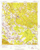 Montgomery Louisiana Historical topographic map, 1:62500 scale, 15 X 15 Minute, Year 1957