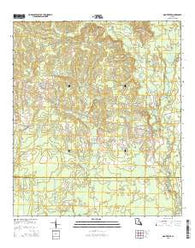 Montpelier Louisiana Current topographic map, 1:24000 scale, 7.5 X 7.5 Minute, Year 2015