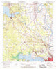 Mooringsport Louisiana Historical topographic map, 1:62500 scale, 15 X 15 Minute, Year 1955