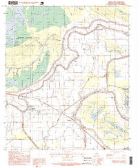 Moreauville Louisiana Historical topographic map, 1:24000 scale, 7.5 X 7.5 Minute, Year 1996