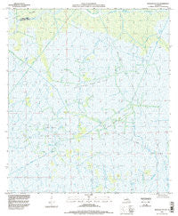Morgan City SE Louisiana Historical topographic map, 1:24000 scale, 7.5 X 7.5 Minute, Year 1994