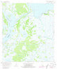 Morgan City SW Louisiana Historical topographic map, 1:24000 scale, 7.5 X 7.5 Minute, Year 1966
