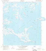 Morgan Harbor Louisiana Historical topographic map, 1:24000 scale, 7.5 X 7.5 Minute, Year 1955