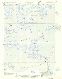Morgan Harbor Louisiana Historical topographic map, 1:31680 scale, 7.5 X 7.5 Minute, Year 1954
