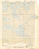 Morgan Harbor Louisiana Historical topographic map, 1:31680 scale, 7.5 X 7.5 Minute, Year 1935