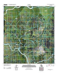 Morgan City SE Louisiana Historical topographic map, 1:24000 scale, 7.5 X 7.5 Minute, Year 2012