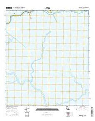 Morgan City SE Louisiana Current topographic map, 1:24000 scale, 7.5 X 7.5 Minute, Year 2015