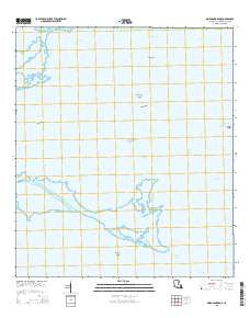 Morgan Harbor Louisiana Current topographic map, 1:24000 scale, 7.5 X 7.5 Minute, Year 2015