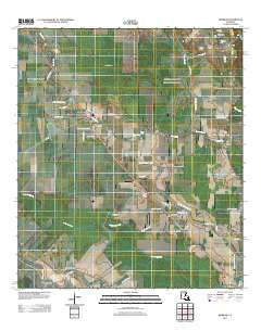 Morrow Louisiana Historical topographic map, 1:24000 scale, 7.5 X 7.5 Minute, Year 2012