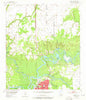 Moss Bluff Louisiana Historical topographic map, 1:24000 scale, 7.5 X 7.5 Minute, Year 1955