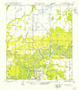 Moss Bluff Louisiana Historical topographic map, 1:31680 scale, 7.5 X 7.5 Minute, Year 1947