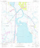 Moss Lake Louisiana Historical topographic map, 1:24000 scale, 7.5 X 7.5 Minute, Year 1955