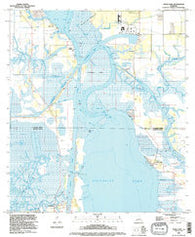 Moss Lake Louisiana Historical topographic map, 1:24000 scale, 7.5 X 7.5 Minute, Year 1994