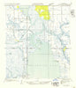 Moss Lake Louisiana Historical topographic map, 1:31680 scale, 7.5 X 7.5 Minute, Year 1932