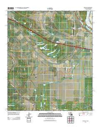 Mound Louisiana Historical topographic map, 1:24000 scale, 7.5 X 7.5 Minute, Year 2012