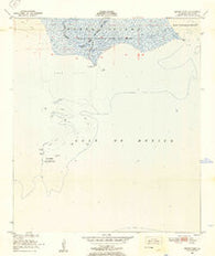 Mound Point Louisiana Historical topographic map, 1:24000 scale, 7.5 X 7.5 Minute, Year 1951