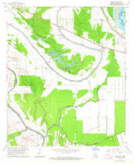 Mound Louisiana Historical topographic map, 1:24000 scale, 7.5 X 7.5 Minute, Year 1963