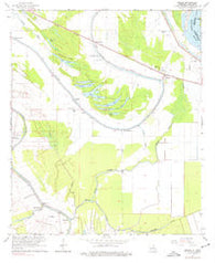 Mound Louisiana Historical topographic map, 1:24000 scale, 7.5 X 7.5 Minute, Year 1963