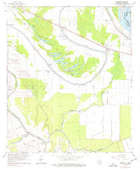 Mound Louisiana Historical topographic map, 1:24000 scale, 7.5 X 7.5 Minute, Year 1963