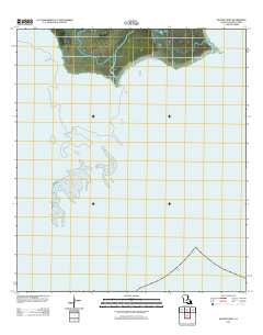 Mound Point Louisiana Historical topographic map, 1:24000 scale, 7.5 X 7.5 Minute, Year 2012