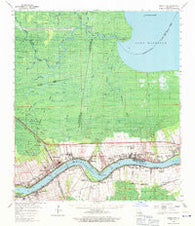 Mount Airy Louisiana Historical topographic map, 1:62500 scale, 15 X 15 Minute, Year 1962